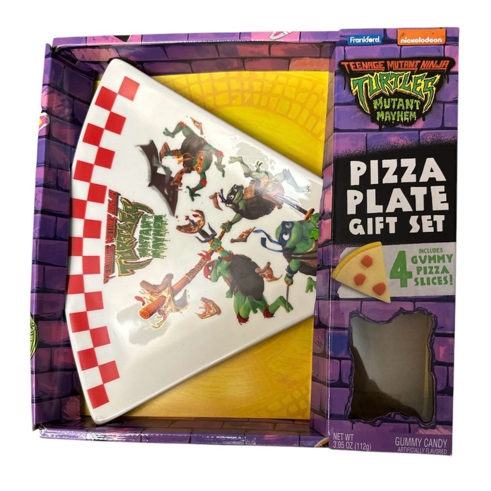 Teenage Mutant Ninja Turtles Pizza Plate ‼️Please read description‼️
